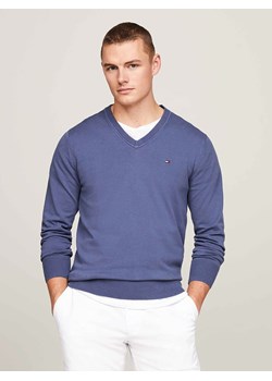 Tommy Hilfiger Sweter w kolorze niebieskim ze sklepu Limango Polska w kategorii Swetry męskie - zdjęcie 170872025