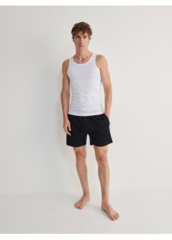 Reserved - Szorty piżamowe 2 pack - czarny ze sklepu Reserved w kategorii Piżamy męskie - zdjęcie 170872949