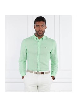Tommy Hilfiger Lniana koszula PIGMENT DYED | Regular Fit ze sklepu Gomez Fashion Store w kategorii Koszule męskie - zdjęcie 170873659