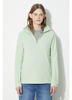 Columbia bluza sportowa Glacial IV kolor zielony gładka 1802201 ze sklepu PRM w kategorii Bluzy damskie - zdjęcie 170874158