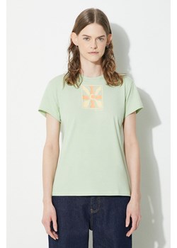 Columbia t-shirt sportowy Sun Trek kolor zielony 1931753 ze sklepu PRM w kategorii Bluzki damskie - zdjęcie 170874246