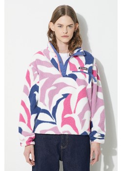 Columbia bluza sportowa Helvetia Cropped kolor różowy wzorzysta 2014561 ze sklepu PRM w kategorii Bluzy damskie - zdjęcie 170874338