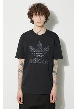 adidas Originals t-shirt bawełniany męski kolor czarny z nadrukiem IS0176 ze sklepu PRM w kategorii T-shirty męskie - zdjęcie 170874645