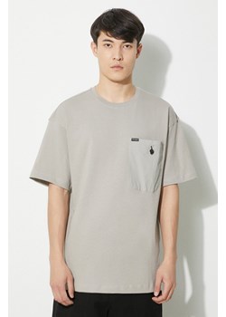 Columbia t-shirt bawełniany Landroamer męski kolor szary gładki 2076021 ze sklepu PRM w kategorii T-shirty męskie - zdjęcie 170874669