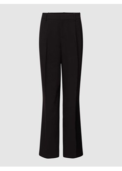 Spodnie z zakładkami w pasie i wpuszczanymi kieszeniami w stylu francuskim ze sklepu Peek&Cloppenburg  w kategorii Spodnie damskie - zdjęcie 170874765
