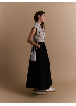 Reserved - Mini torebka na ramię - jasnoszary ze sklepu Reserved w kategorii Torebki damskie - zdjęcie 170875376