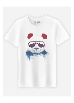 WOOOP Koszulka &quot;Stay Cool&quot; w kolorze białym ze sklepu Limango Polska w kategorii T-shirty męskie - zdjęcie 170877296