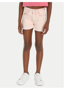 Tommy Hilfiger Szorty jeansowe Harper KG0KG07918 Różowy Relaxed Fit ze sklepu MODIVO w kategorii Spodenki dziewczęce - zdjęcie 170878215