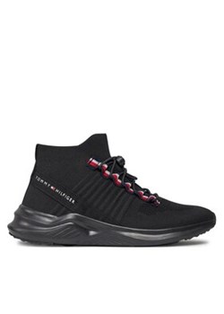 Tommy Hilfiger Sneakersy T3X9-33141-0702 Czarny ze sklepu MODIVO w kategorii Buty sportowe dziecięce - zdjęcie 170878316