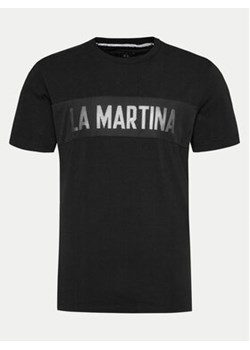 La Martina T-Shirt YMR305 JS324 Czarny Regular Fit ze sklepu MODIVO w kategorii T-shirty męskie - zdjęcie 170878337