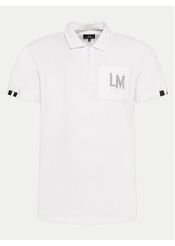 La Martina Polo YMP015 JS324 Biały Regular Fit ze sklepu MODIVO w kategorii T-shirty męskie - zdjęcie 170878338