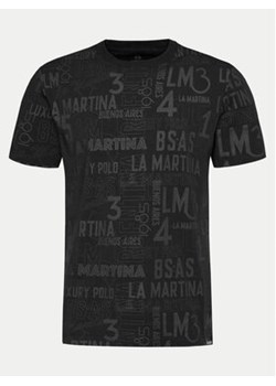 La Martina T-Shirt YMR008 JS393 Czarny Regular Fit ze sklepu MODIVO w kategorii T-shirty męskie - zdjęcie 170878388