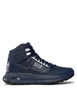 EA7 Emporio Armani Sneakersy X8Z036 XK293 S870 Granatowy ze sklepu MODIVO w kategorii Buty sportowe męskie - zdjęcie 170878396