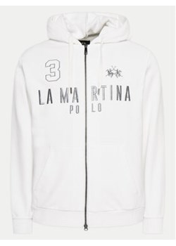 La Martina Bluza YMF305 FP568 Biały Regular Fit ze sklepu MODIVO w kategorii Bluzy męskie - zdjęcie 170878419