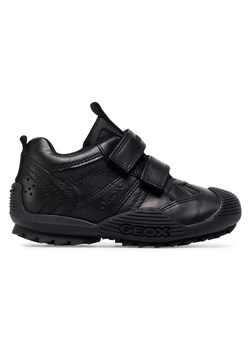 Sneakersy Geox J Savage A J0424A 00043 C9999 M Black ze sklepu eobuwie.pl w kategorii Buty sportowe dziecięce - zdjęcie 170879535