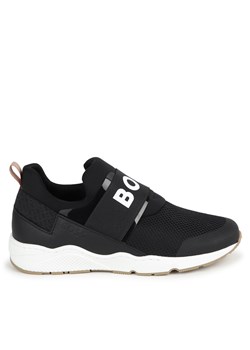 Sneakersy Boss J50853 S Black 09B ze sklepu eobuwie.pl w kategorii Buty sportowe dziecięce - zdjęcie 170879867