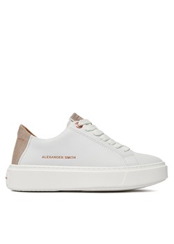 Sneakersy Alexander Smith London ALAZLDW-8290 White Gold ze sklepu eobuwie.pl w kategorii Trampki damskie - zdjęcie 170879947