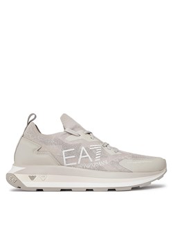 Sneakersy EA7 Emporio Armani X8X113 XK269 T146 Silver Cloud+Off Wht ze sklepu eobuwie.pl w kategorii Buty sportowe męskie - zdjęcie 170880005