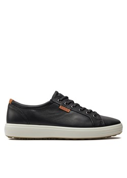 Sneakersy ECCO Soft 7 43000401001 Black ze sklepu eobuwie.pl w kategorii Trampki męskie - zdjęcie 170880696