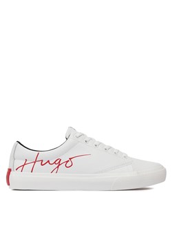 Sneakersy Hugo Dyerh Tenn 50518354 Biały ze sklepu eobuwie.pl w kategorii Trampki męskie - zdjęcie 170880838