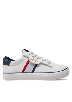 Sneakersy Polo Ralph Lauren RL00572100 C White Tumbled/Navy/Red ze sklepu eobuwie.pl w kategorii Trampki dziecięce - zdjęcie 170880859