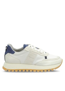Sneakersy Gant Caffay Sneaker 28533474 White/Dk.Blue G222 ze sklepu eobuwie.pl w kategorii Buty sportowe damskie - zdjęcie 170880985