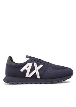 Sneakersy Armani Exchange XUX169 XV660 N151 Navy/Navy ze sklepu eobuwie.pl w kategorii Buty sportowe męskie - zdjęcie 170881357