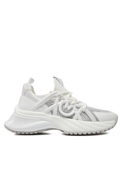 Pinko Sneakersy Ariel 01 SS0023 T014 Biały ze sklepu MODIVO w kategorii Buty sportowe damskie - zdjęcie 170881995