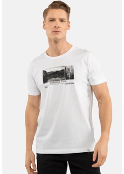 T-shirt z printem T-REGGIE ze sklepu Volcano.pl w kategorii T-shirty męskie - zdjęcie 170883207