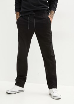 Spodnie chino ze stretchem i  gumką w talii, Regular Fit Straight ze sklepu bonprix w kategorii Spodnie męskie - zdjęcie 170883608
