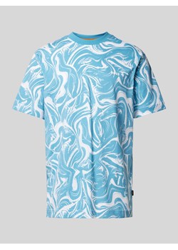 T-shirt z nadrukiem na całej powierzchni model ‘Ocean’ ze sklepu Peek&Cloppenburg  w kategorii T-shirty męskie - zdjęcie 170885555
