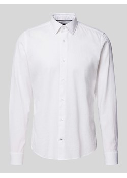 Koszula casualowa o kroju slim fit z kołnierzykiem typu kent ze sklepu Peek&Cloppenburg  w kategorii Koszule męskie - zdjęcie 170885598