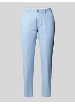 Spodnie do garnituru o kroju regular fit w kant model ‘Pure’ ze sklepu Peek&Cloppenburg  w kategorii Spodnie męskie - zdjęcie 170885607