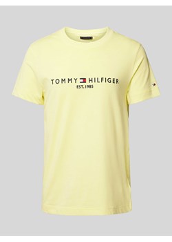 T-shirt z wyhaftowanym logo ze sklepu Peek&Cloppenburg  w kategorii T-shirty męskie - zdjęcie 170885786