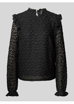 Bluzka z koronkowym obszyciem model ‘JOLLINE’ ze sklepu Peek&Cloppenburg  w kategorii Bluzki damskie - zdjęcie 170885795