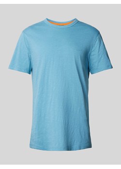 T-shirt z detalem z logo ze sklepu Peek&Cloppenburg  w kategorii T-shirty męskie - zdjęcie 170886149