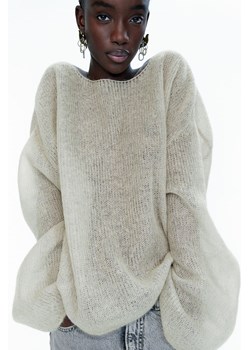 H & M - Sweter z domieszką moheru - Zielony ze sklepu H&M w kategorii Swetry damskie - zdjęcie 170886307