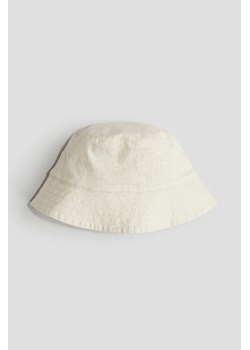 H & M - Bawełniany kapelusz wędkarski - Beżowy ze sklepu H&M w kategorii Czapki dziecięce - zdjęcie 170886329