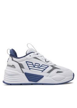 EA7 Emporio Armani Sneakersy XSX108 XOT47 T515 Biały ze sklepu MODIVO w kategorii Buty sportowe dziecięce - zdjęcie 170887745