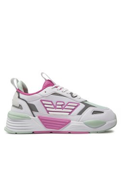 EA7 Emporio Armani Sneakersy X8X070 XK165 T579 Biały ze sklepu MODIVO w kategorii Buty sportowe damskie - zdjęcie 170887995