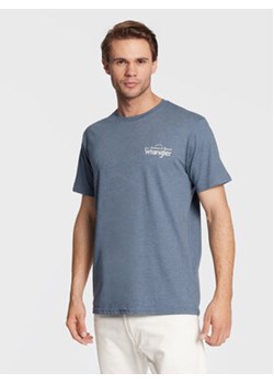 Wrangler T-Shirt WC5EGEB22 112326361 Niebieski Regular Fit ze sklepu MODIVO w kategorii T-shirty męskie - zdjęcie 170888018