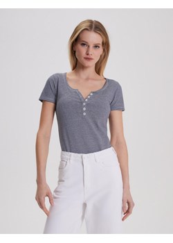 Koszulka SOOGA II Biały-Granat XS ze sklepu Diverse w kategorii Bluzki damskie - zdjęcie 170888515