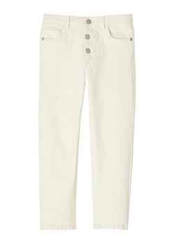 vertbaudet Spodnie w kolorze kremowym ze sklepu Limango Polska w kategorii Spodnie dziewczęce - zdjęcie 170889675