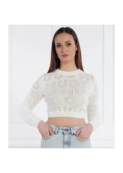HUGO Sweter Sarahred | Cropped Fit ze sklepu Gomez Fashion Store w kategorii Swetry damskie - zdjęcie 170890357