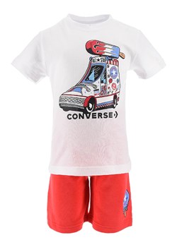 Converse 2-częściowy zestaw w kolorze biało-czerwonym ze sklepu Limango Polska w kategorii Komplety chłopięce - zdjęcie 170890765