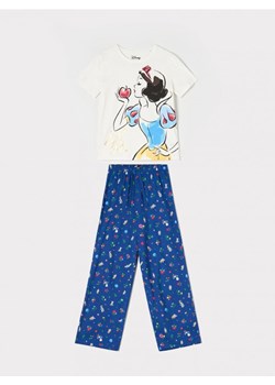 Sinsay - Piżama Królewna Śnieżka - kremowy ze sklepu Sinsay w kategorii Piżamy damskie - zdjęcie 170892686