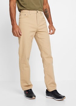 Spodnie ze stretchem Classic Fit Straight ze sklepu bonprix w kategorii Spodnie męskie - zdjęcie 170893687