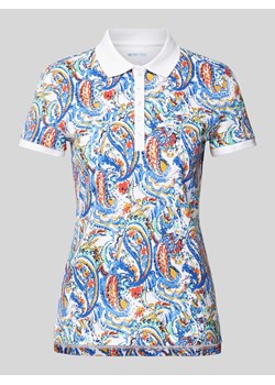 Koszulka polo ze wzorem paisley ze sklepu Peek&Cloppenburg  w kategorii Bluzki damskie - zdjęcie 170894885
