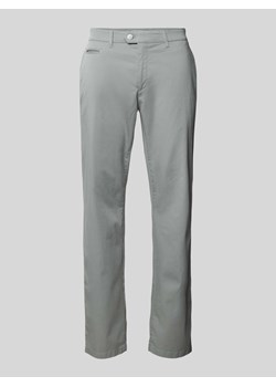 Spodnie w jednolitym kolorze model ‘EVEREST’ ze sklepu Peek&Cloppenburg  w kategorii Spodnie męskie - zdjęcie 170894925