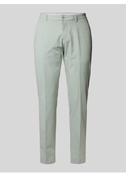 Spodnie do garnituru o kroju regular fit w kant model ‘Pure’ ze sklepu Peek&Cloppenburg  w kategorii Spodnie męskie - zdjęcie 170894985